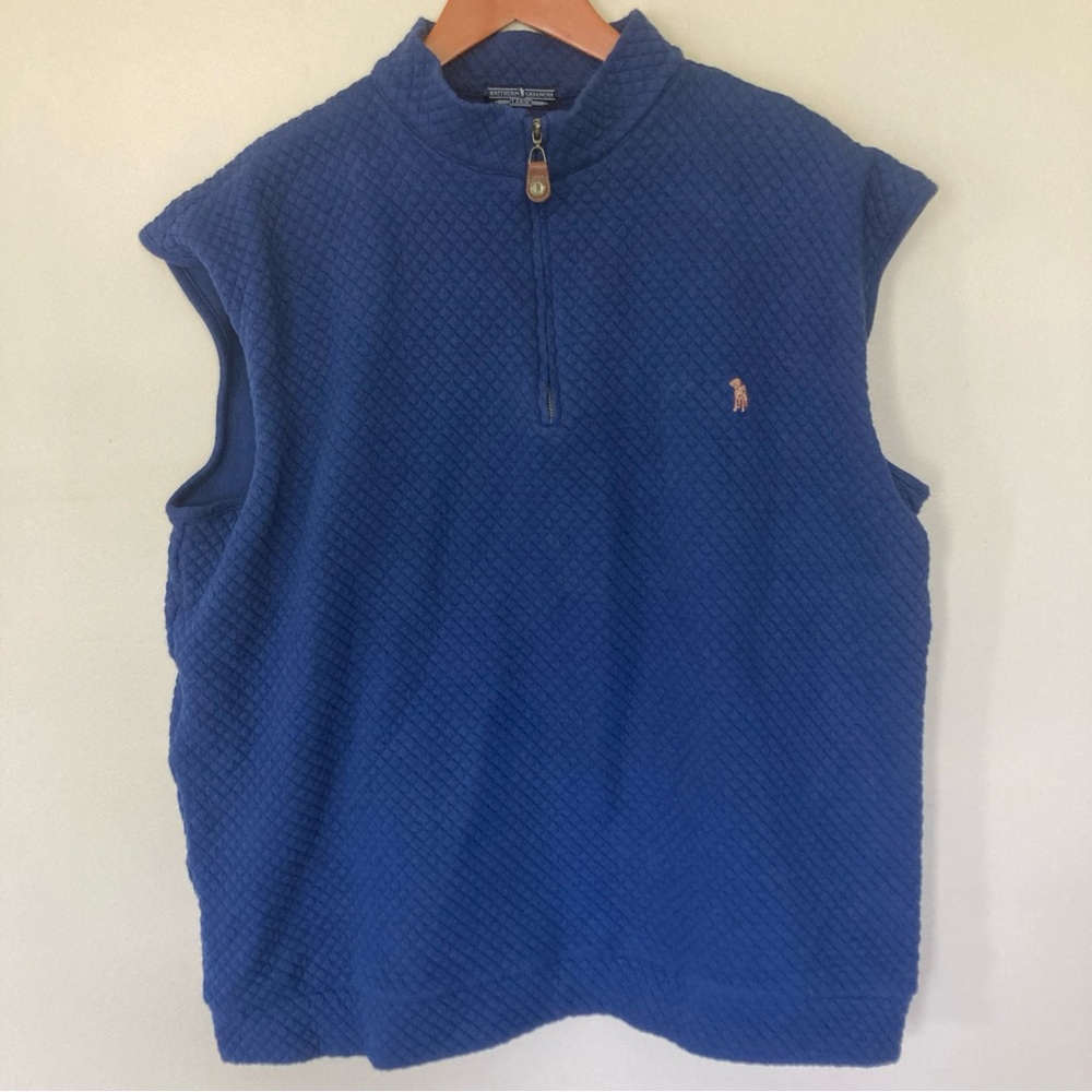 Southern Casanova 1/4 Zip Quilted Vest